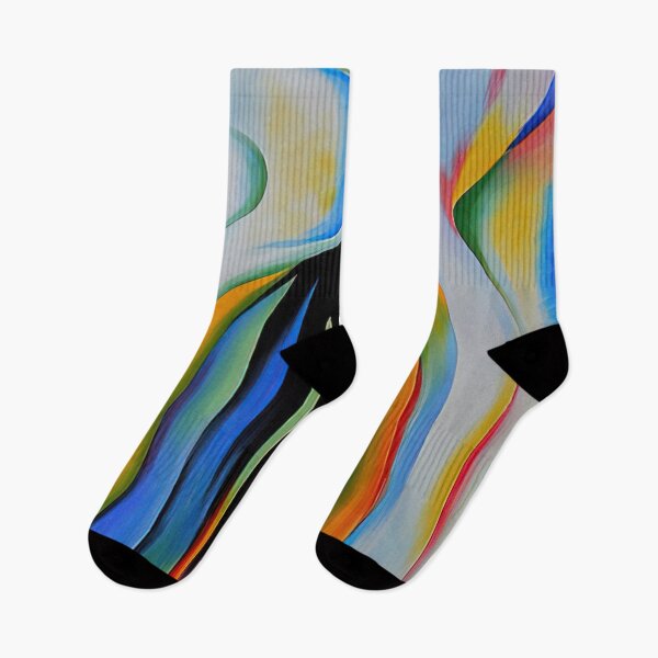 Artikelvorschau, Graue Linie mit Schwarz, Blau und Gelb entworfen und verkauft von irynaartbyim.