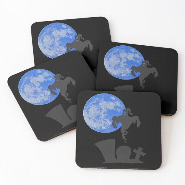 Item preview, cemeteries, ghosts, gravestones, horror motif, moons designed and sold by Kirei-Lily.