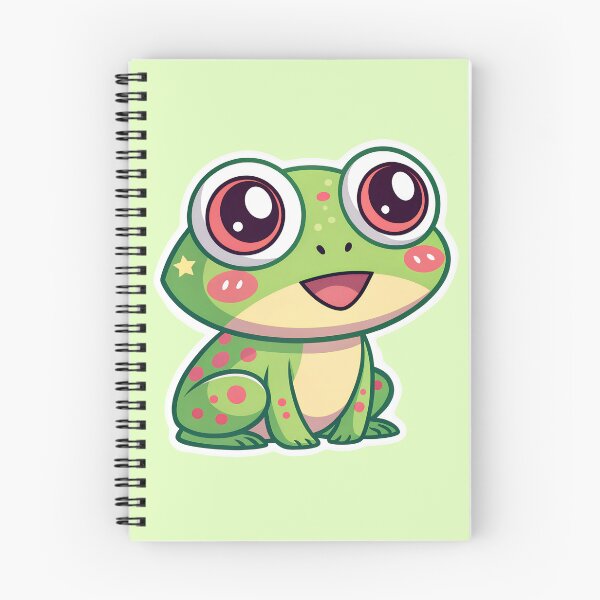 Item preview, Cute green chibi frog baby designed and sold by AhArtMe.