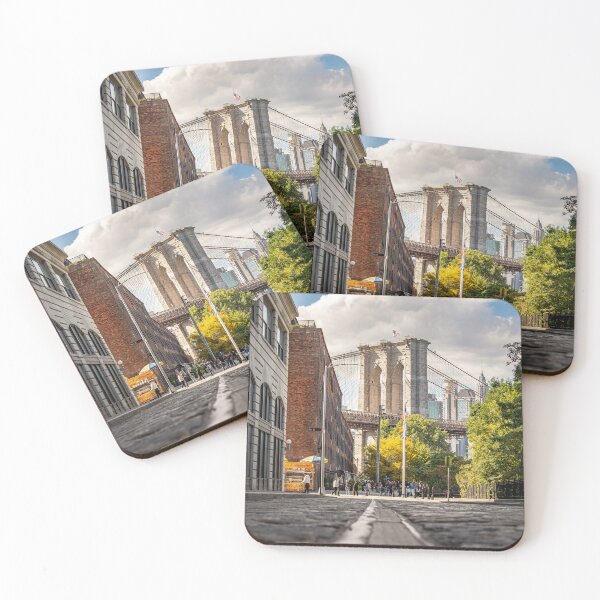 Item preview, Brooklyn Bridge from Dumbo - in colour designed and sold by KGrainger-Photo.