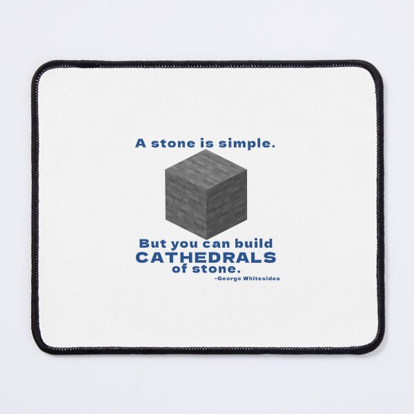 Item preview, A Stone Is Simple (Minecraft) designed and sold by Young Design Lab.