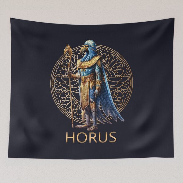 Item preview, Horus the Falcon-Headed God of the Sky - Egyptian Mythology. designed and sold by JoseFrancese.