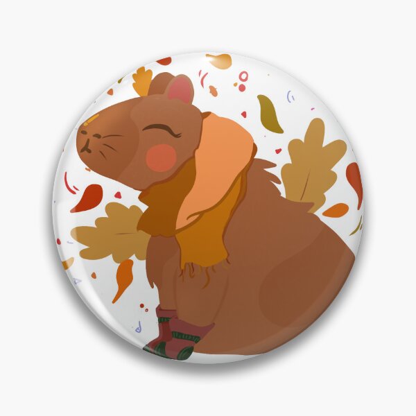 Item preview, happy capybara MAX designed and sold by wytwarzanki.