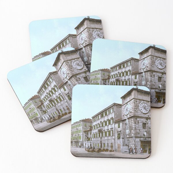 Item preview, Square in Kotor designed and sold by 19th Century in Color.