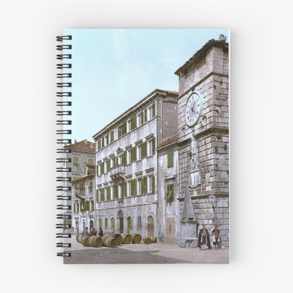 Item preview, Square in Kotor designed and sold by 19th Century in Color.