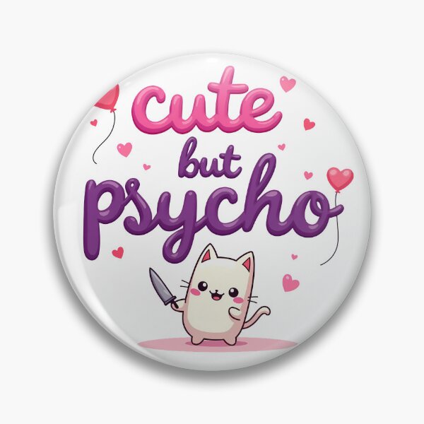 Item preview, "CUTE BUT PSYCHO" cat edition designed and sold by Tecno-Art-Land.