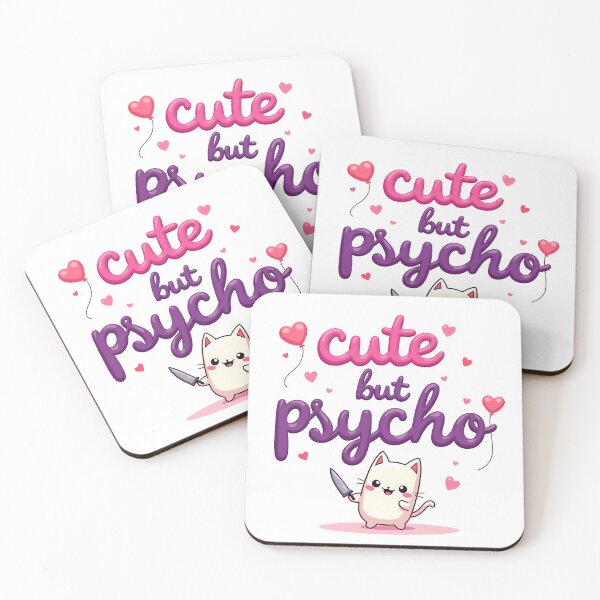 Item preview, "CUTE BUT PSYCHO" cat edition designed and sold by Tecno-Art-Land.