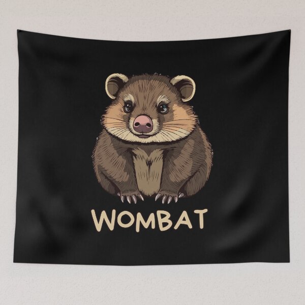 Item preview, Wombat designed and sold by pUNKnown.