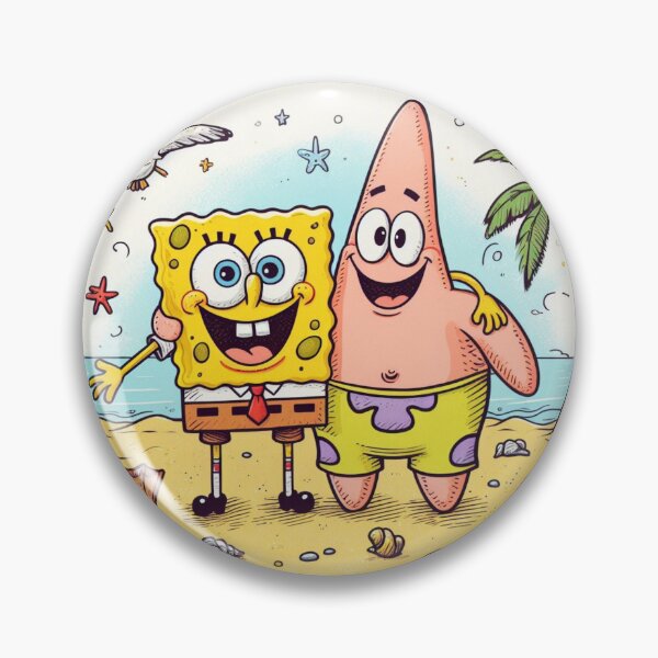 Item preview, Spongebob Squarepants with Patrick designed and sold by Mar Es.