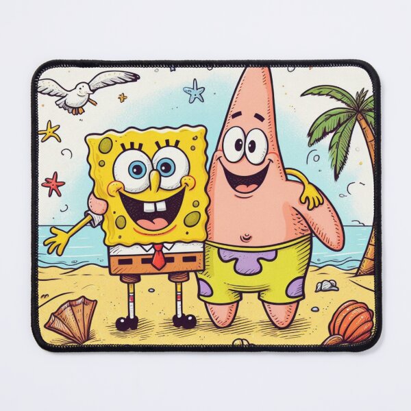 Item preview, Spongebob Squarepants with Patrick designed and sold by Mar Es.
