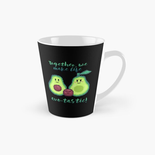 Item preview, pixel art together, we make life avo-tastic! avocado kawaii family designed and sold by ZerpaGiovanna.