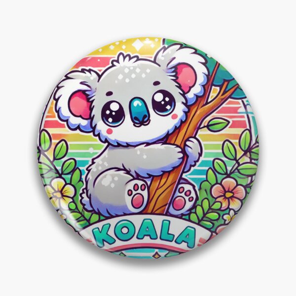 Item preview, Koala chibi retro touch designed and sold by JonelleTshirts.