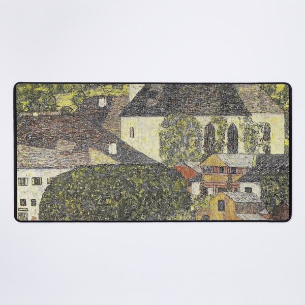 Aperçu de l'œuvre Gustav Klimt - Église d'Unterach sur l'Attersee créée et vendue par irynaartbyim.