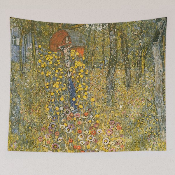 Item preview, Gustav Klimt - Farm Garden With Crucifix 1912 designed and sold by irynaartbyim.