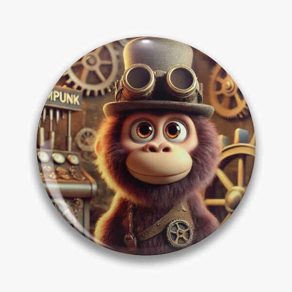 Item preview, Steampunk Neanderthal designed and sold by Sillytoe.