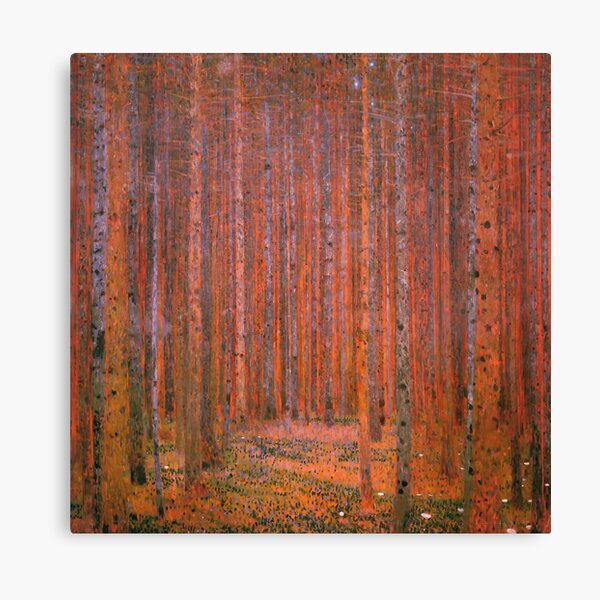 Aperçu de l'œuvre Gustav Klimt - Forêt de sapins 1 créée et vendue par irynaartbyim.