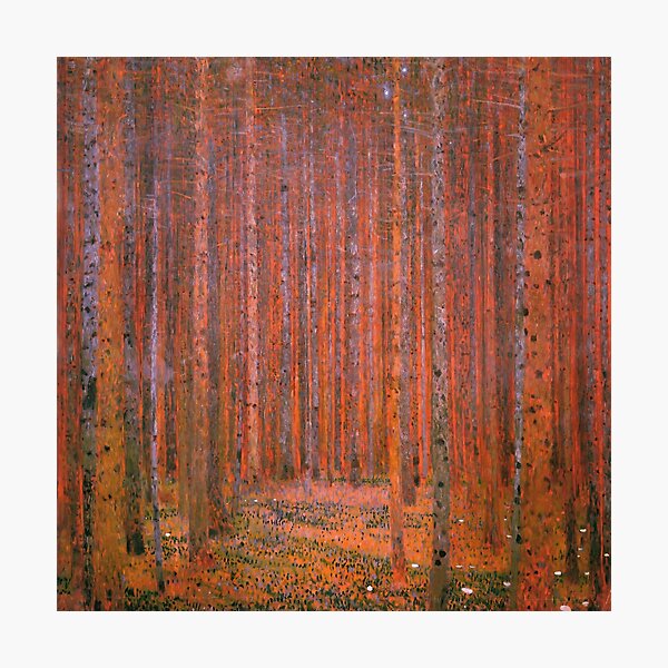 Item preview, Gustav Klimt - Forêt de sapins 1 designed and sold by irynaartbyim.
