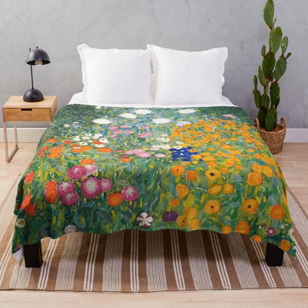 Item preview, Gustav Klimt - Flower Garden 1907 designed and sold by irynaartbyim.