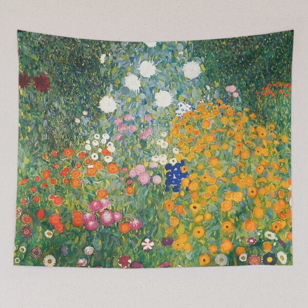 Item preview, Gustav Klimt - Flower Garden 1907 designed and sold by irynaartbyim.