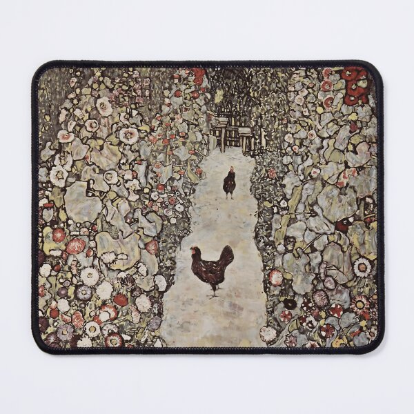 Aperçu de l'œuvre Gustav Klimt - Le jardin aux coqs créée et vendue par irynaartbyim.