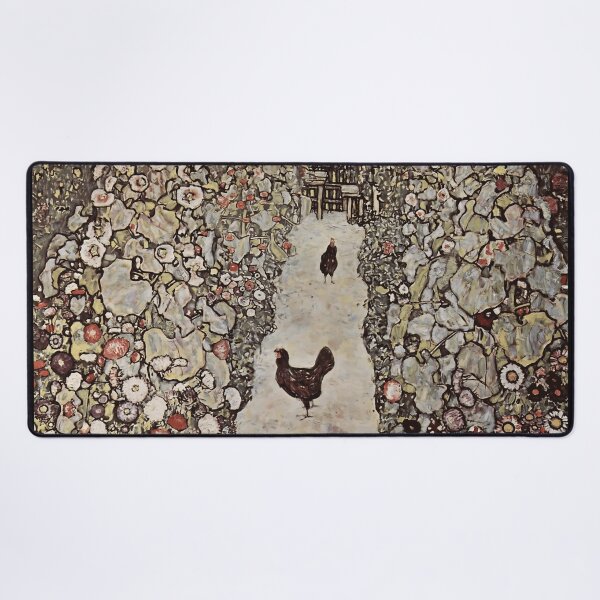 Aperçu de l'œuvre Gustav Klimt - Le jardin aux coqs créée et vendue par irynaartbyim.