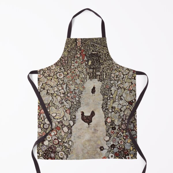 Item preview, Gustav Klimt - Garden With Roosters designed and sold by irynaartbyim.