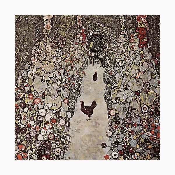 Item preview, Gustav Klimt - Le jardin aux coqs designed and sold by irynaartbyim.