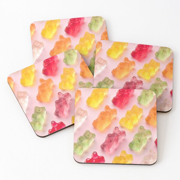 Item preview, Delicious Sweet Gummy Bears Pattern Design designed and sold by PNGShop.