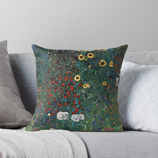 Item preview, Gustav Klimt - Farm Garden With Sunflowers 1907 Trivium Art History 1 designed and sold by irynaartbyim.