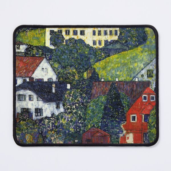 Aperçu de l'œuvre Gustav Klimt - Maisons à Unterach sur l'Attersee créée et vendue par irynaartbyim.