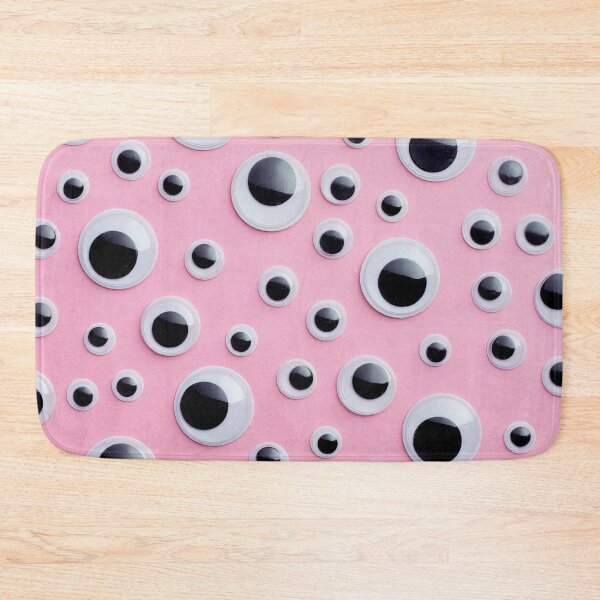 Item preview, Goofy Eyes On Pink Background Pattern Design designed and sold by PNGShop.