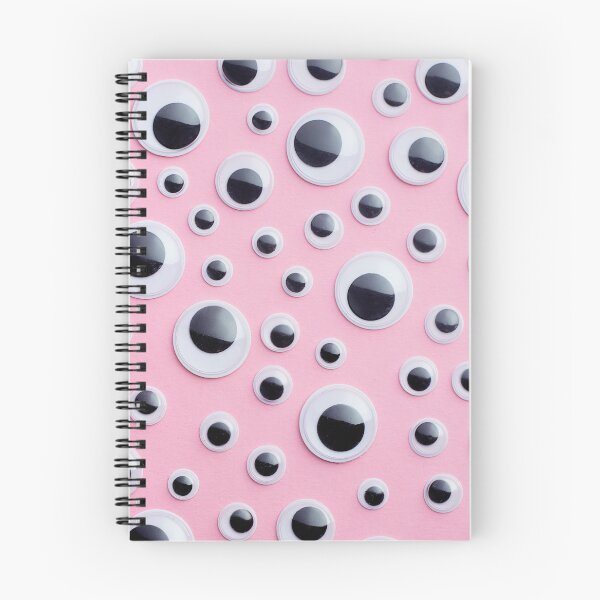 Item preview, Goofy Eyes On Pink Background Pattern Design designed and sold by PNGShop.