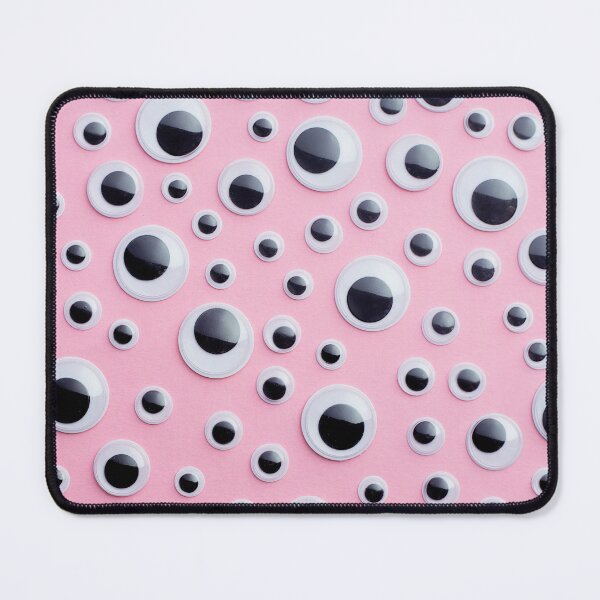 Item preview, Goofy Eyes On Pink Background Pattern Design designed and sold by PNGShop.