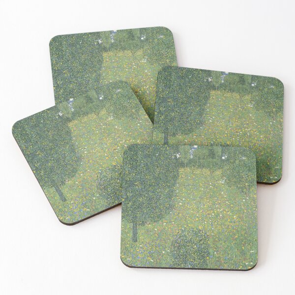 Item preview, Gustav Klimt - Landscape Garden Meadow In Flower designed and sold by irynaartbyim.