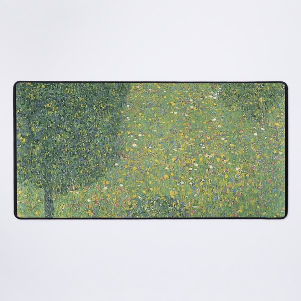 Aperçu de l'œuvre Gustav Klimt - Paysage de jardin avec prairie fleurie créée et vendue par irynaartbyim.