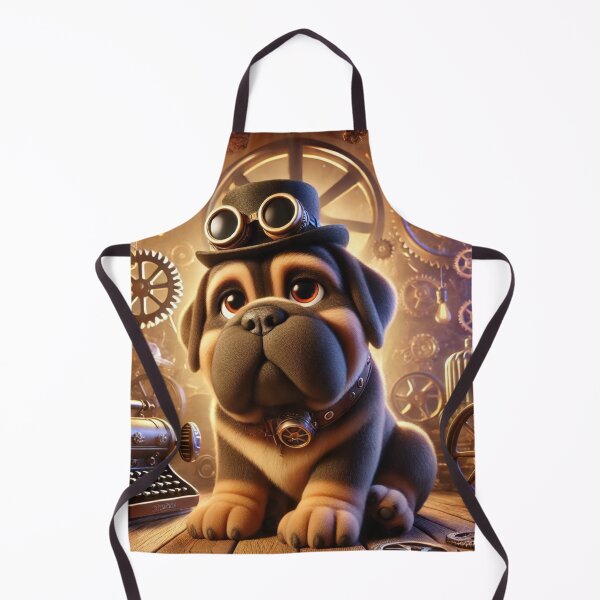 Item preview, Steampunk Neapolitan Mastiff designed and sold by Sillytoe.