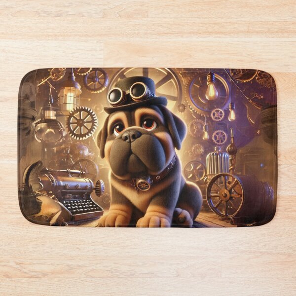 Item preview, Steampunk Neapolitan Mastiff designed and sold by Sillytoe.