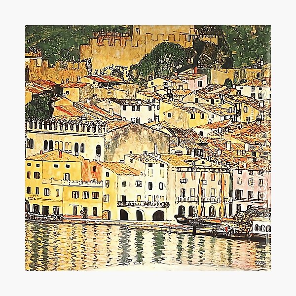Item preview, Gustav Klimt - Malcesine sur le lac de Garde designed and sold by irynaartbyim.