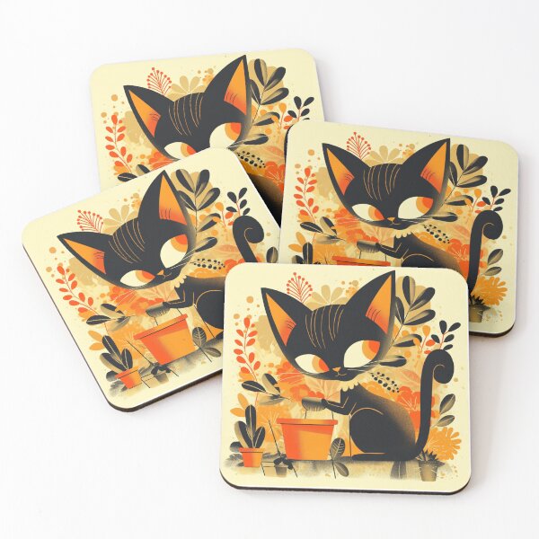 Item preview, The gardening cat designed and sold by MendaciousMina.