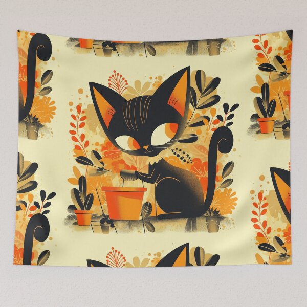 Item preview, The gardening cat designed and sold by MendaciousMina.