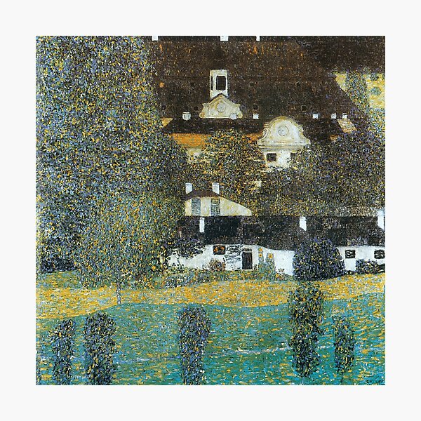 Item preview, Gustav Klimt - Château Kammer Am Attersee II 1909 designed and sold by irynaartbyim.