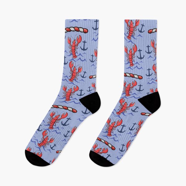Item preview, Lobster and anchor pattern designed and sold by Topmel.