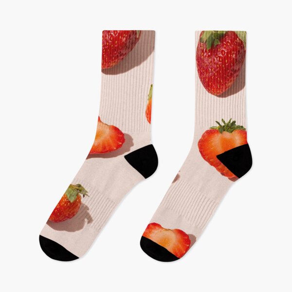 Artikelvorschau, Erdbeeren halbieren Musterdesign entworfen und verkauft von PNGShop.