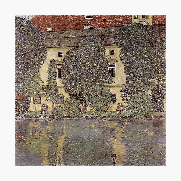 Item preview, Gustav Klimt - Le Schloss Kammer sur l'Attersee III 1910 designed and sold by irynaartbyim.