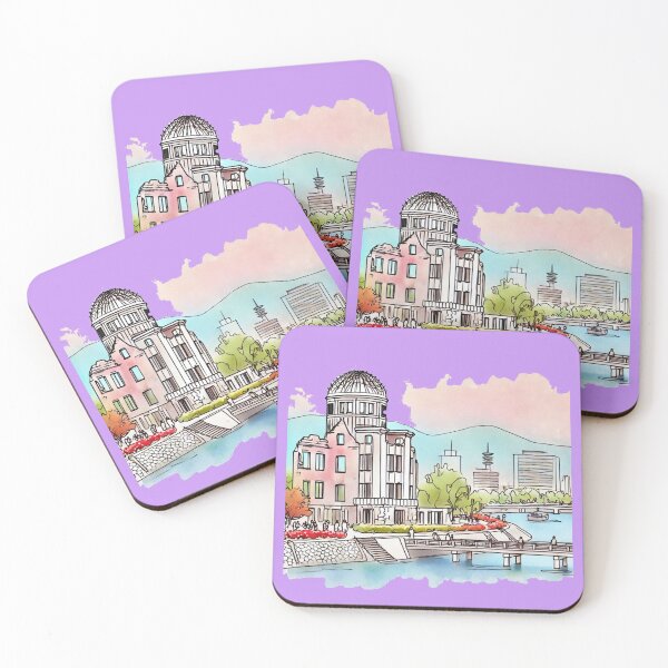 Item preview, Hiroshima's Landmark and Scenic Views of Japan,   designed and sold by PaintMeWorld.
