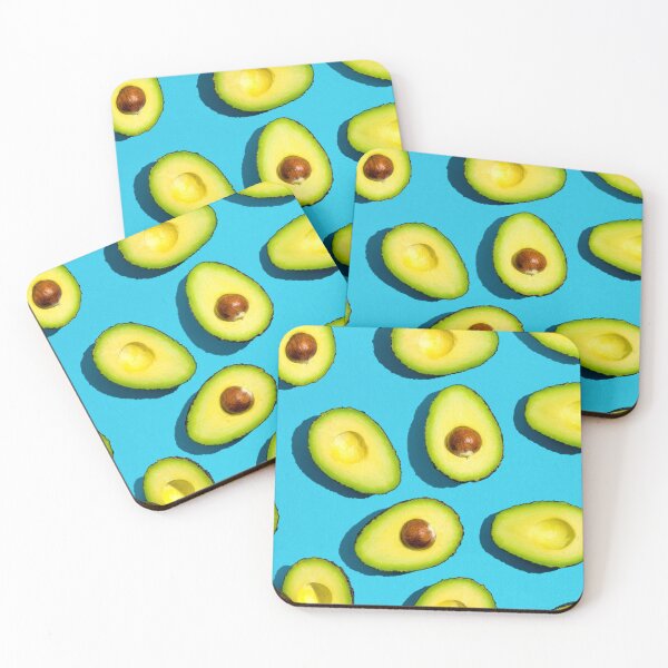 Item preview, Avocado Cut In Half Pattern Design designed and sold by PNGShop.