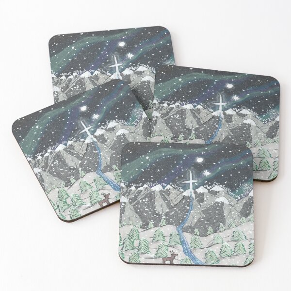 Item preview, "Set Your Mind on Things Above - Christian Mountain Art" designed and sold by Create With Christ.