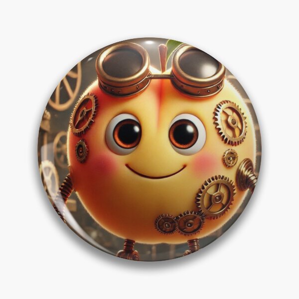 Item preview, Steampunk Nectarine designed and sold by Sillytoe.