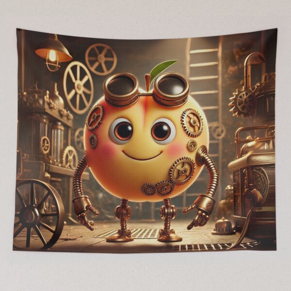 Item preview, Steampunk Nectarine designed and sold by Sillytoe.