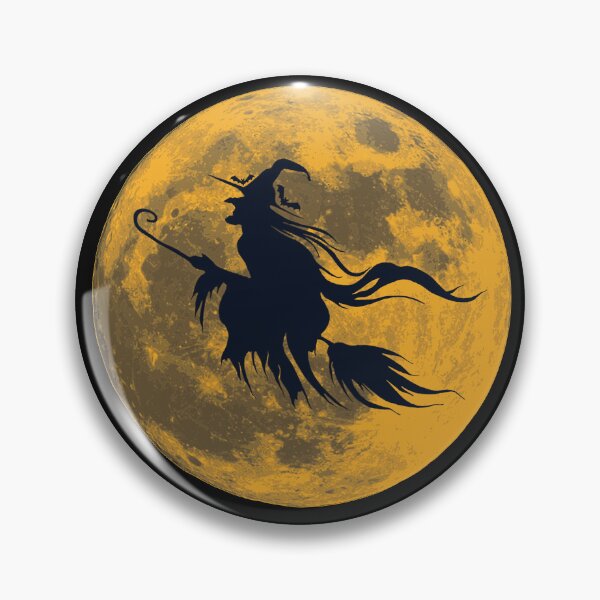 Item preview, Witch silhouette night moon, cool halloween sweater designed and sold by Kirei-Lily.